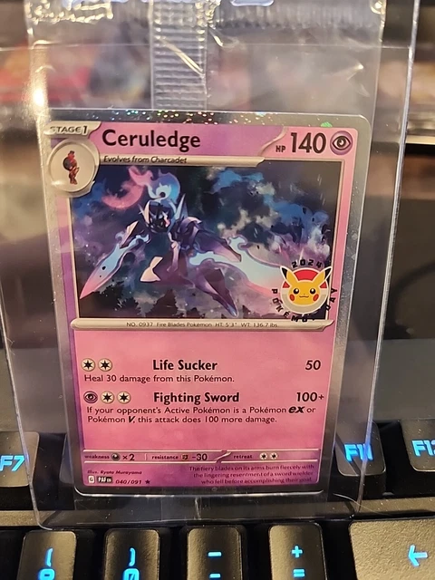 TCG Pokémon Day Halo Foil Stamped Sylveon 040/131 Promo 2025
