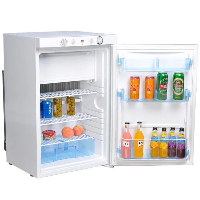 Smad 3 Way 3.5 cu ft Gas LPG/12V Fridge Freezer RV Camper Vehicle Refrigerator