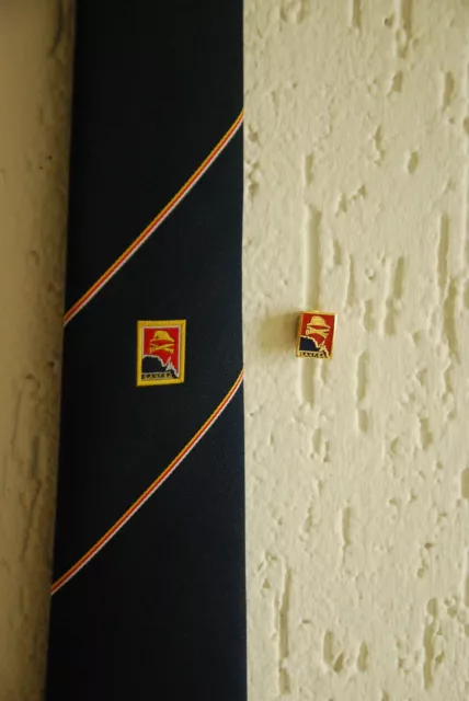 Feuerwehr Pin Anstecker und Krawatte, South Australia S.A.V.F.B.A. Sammlerstück