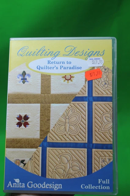 CD bordado anita goodesign costura acolchado diseños colección completa