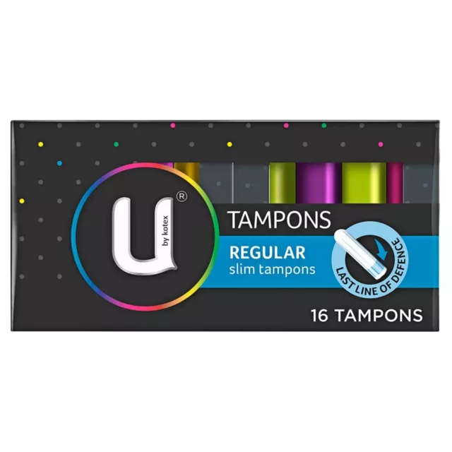 Kotex U Tamp Reg 16 Ubk Fem Tampons By Regular - Pack Tampon
