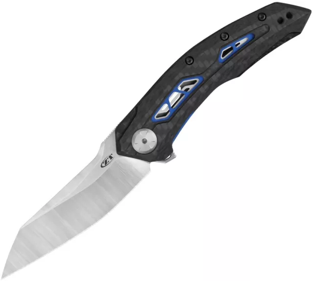 Zero Tolerance Framelock Folding Knife 3.5" CPM-20CV Blade Carbon Fiber Handle