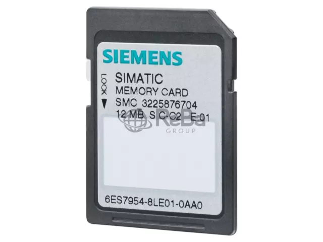 Siemens 6ES7954-8LC03-0AA0 SIMATIC S7 Memory Card 4 MByte 6ES7 954-8LC03-0AA0