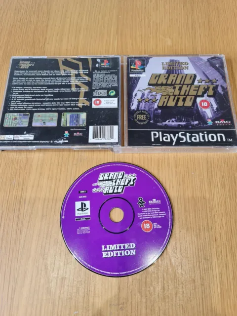 Grand Theft Auto: Limited Edition - Sony Playstation PS1 - Boxed - PAL