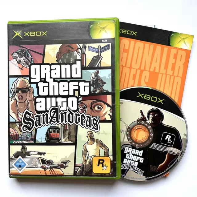 Grand Theft Auto: San Andreas (Dt.) (Microsoft Xbox, 2005)