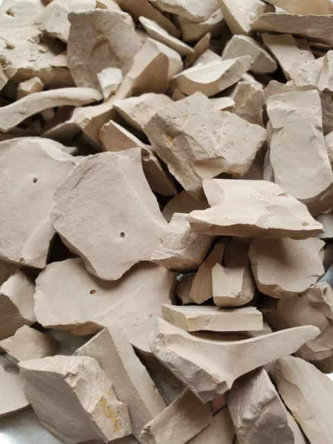 Shekina's microwaved  edible  Kaolin clay-Calaba  from cameroon 100g for £7.50