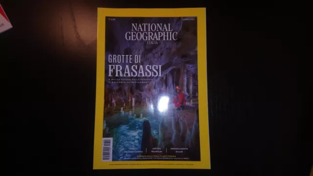 NATIONAL GEOGRAPHIC Aprile 2021 - GROTTE DI FRASASSI