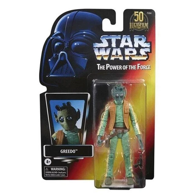 Star Wars Greedo Fan Pulse action figure Power of the Force - Hasbro