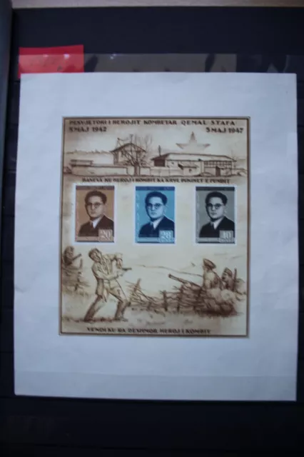 Albania 1914/1992 - Extensive collection with better Blocks and Series 2