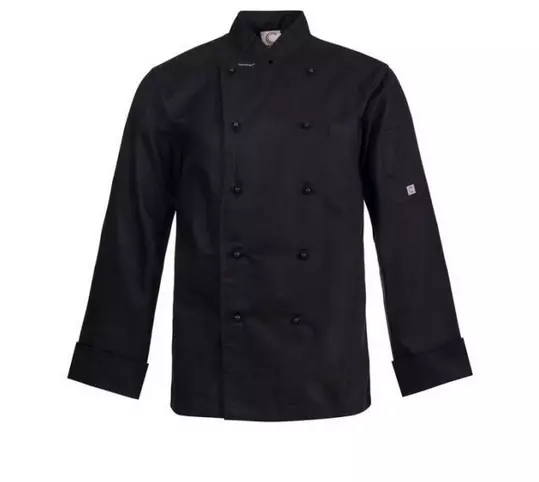 Executive Chefs Jacket - Long Sleeve - Size Small