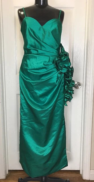 VINTAGE EMERALD GREEN 80s Prom Dress Evening Stars By Eugene Alexander Size 10 $51.00 - PicClick VINTAGE EMERALD GREEN 80s Prom Dress Evening Stars By Eugene Alexander Size 10 $51.00 - PicClick