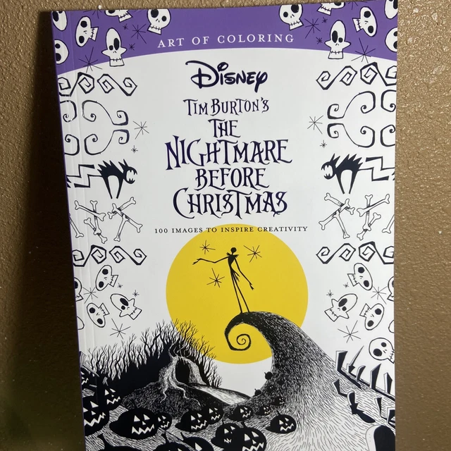 ART OF COLORING: Tim Burton's the Nightmare Before Christmas: 100