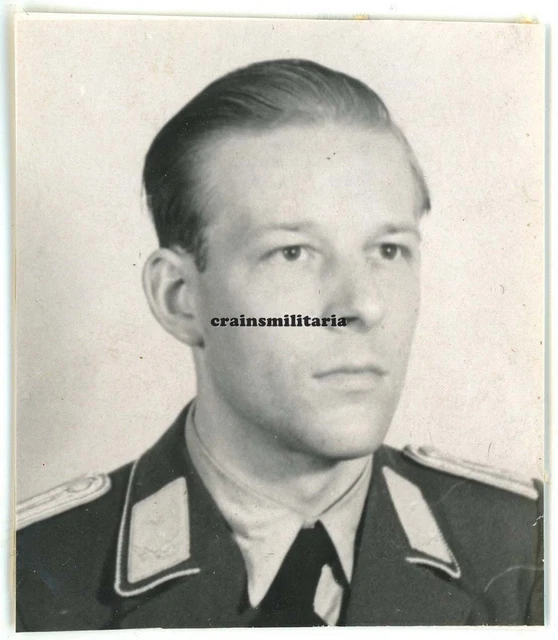 Orig. Foto Portrait Pilot SCHUBRING Helmut 1.(F)/124 Kirkenes Norwegen KIA