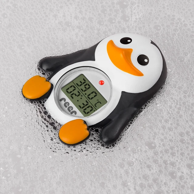 Badethermometer Pinguin Baden Thermometer Timer Baby Raumthermometer Reer NEU!