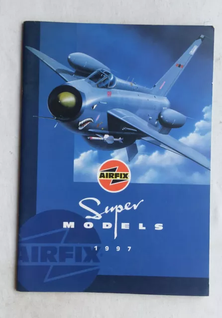 1997Airfix Super Model Catalogue Ship Plane Tanks Figures Aircraft Military Cars