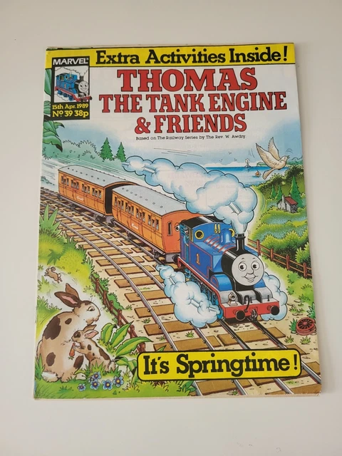 THOMAS THE TANK Engine And Friends No. 39 Marvel Comics 15th April 1989 ...