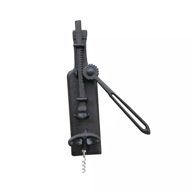 Wall Mounted Professional Traditional Cast Iron Corkscrew for Wine Lovers