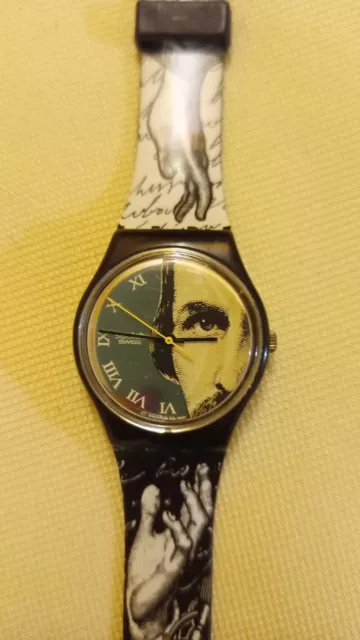 SWATCH AUTOMATIC CONVERSION 1992 - Glance by Fornasetti - Nuovo - Molto raro