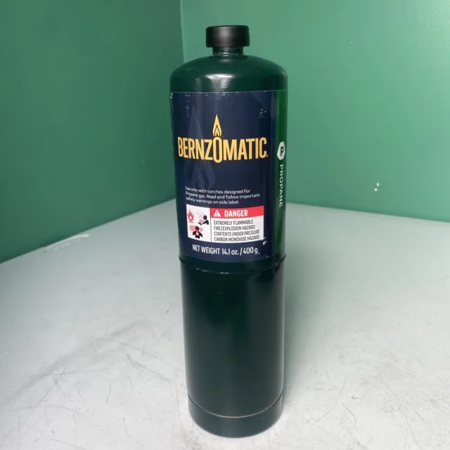 Bernzomatic 14.1 oz Propane Fuel Cylinder UN1075 304182 Camping Grill Torch 400g
