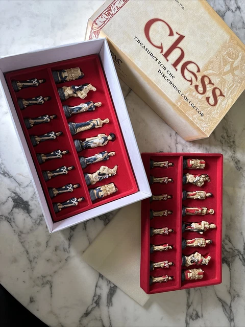 Sac Battle Of Waterloo (Napoleonic) Chess Set
