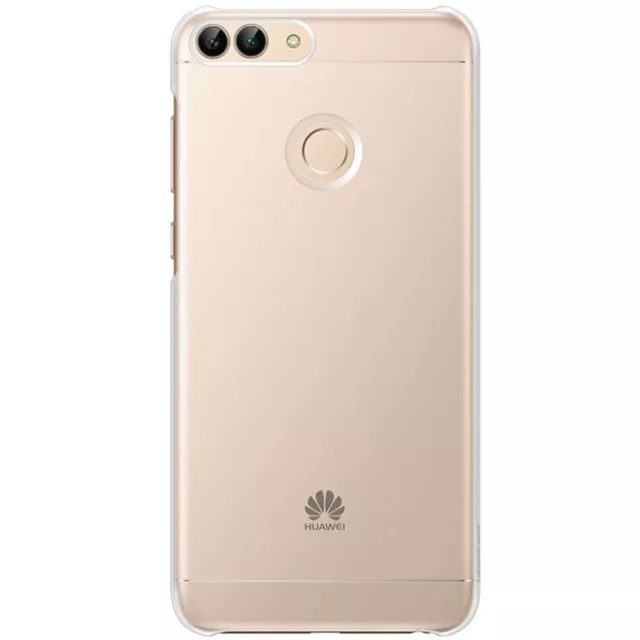 CUSTODIA COVER HARD CASE ORIGINALE HUAWEI P SMART (P-SMART) Trasparente/Clear 3