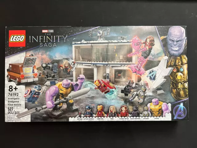 LEGO Marvel Avengers: Endgame Final Battle 76192 Collectible Building Toy  (527 Pieces)