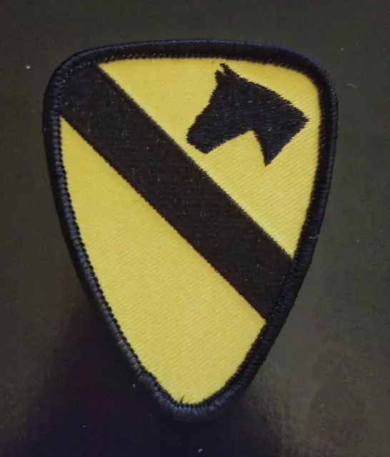 Us Army 1St Cavalry Division First Team Patch - Made In The Usa!