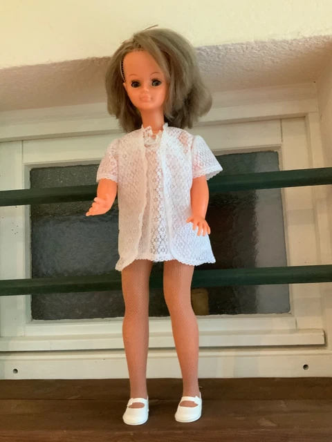 Vêtement Pour Poupée Cathie Bella | Tenue En Tissu D’origine Française