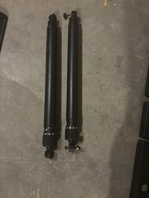 Boulons De Remplacement Pour Vélo Elliptique – Paire Noire Robuste – Filetage 1/2-20