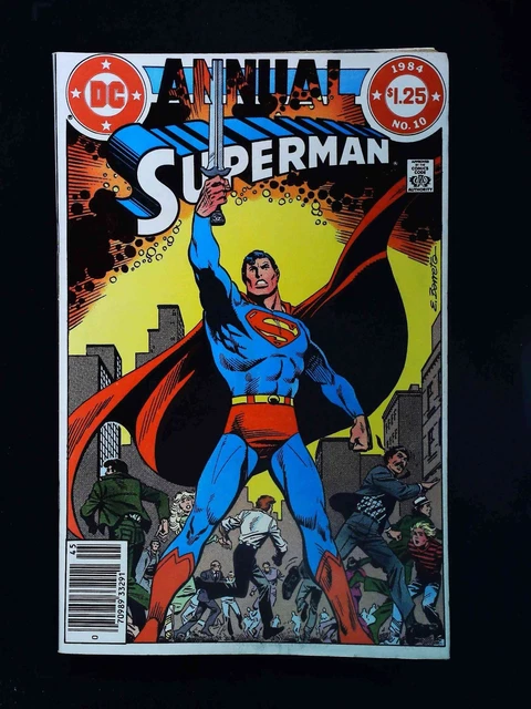 Superman Annual #10  Dc Comics 1984 Fn- Newsstand