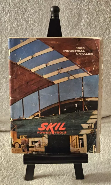 Vintage 1965 Skil Power Tools 74pg. Industrial Catalog No. F45650 w/Price Sheet