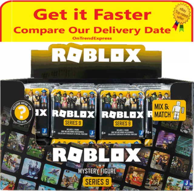 Roblox CELEBRITY Mystery Figure Series WAVE 9 Assortment 24 Boxes Sealed Case