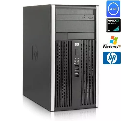 HP COMPAQ 6005 PRO MICROTOWER AMD ATHLON IIX2  2.8 Ghz  Ram 4 Go  WINDOWS XP SP3