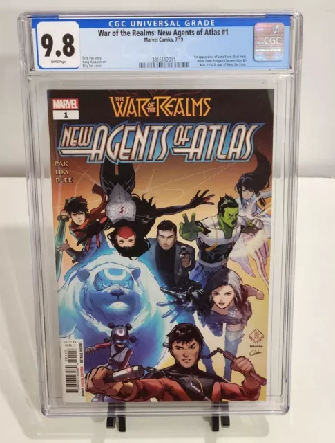 War of the Realms New Agents of Atlas #1 CGC 9.8