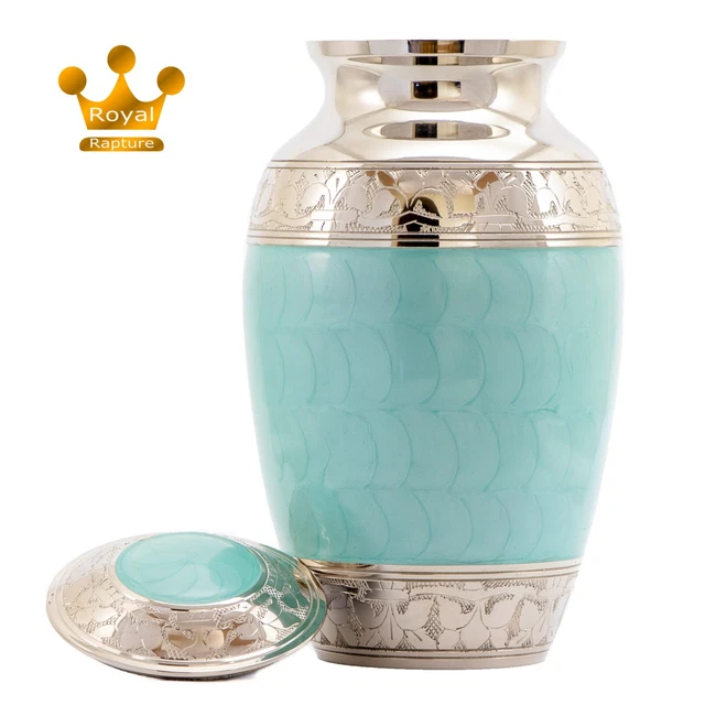 Royal Rapture barattolo per adulti URN per ceneri funerale cremazione memoriale 10" grande