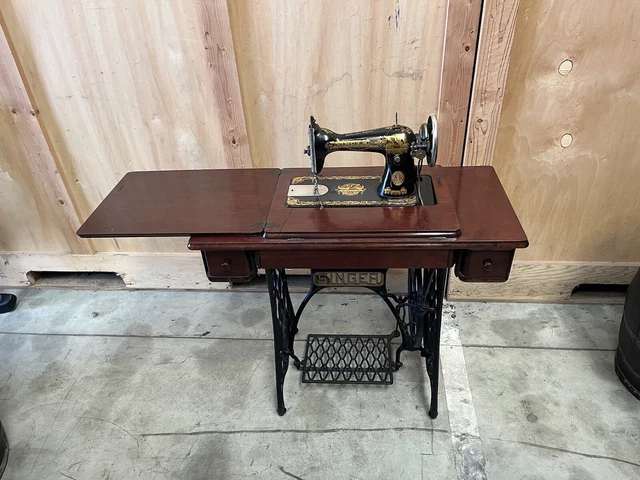 ANCIENNE MACHINE A coudre SINGER EUR 40,00 - PicClick FR