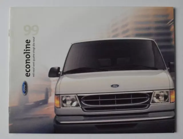 FORD Econoline 1999 dealer brochure - French - Canada