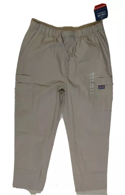 Cherokee Workwear Scrubs Men's Cargo Scrub Pants 4000 Khaki men's medium