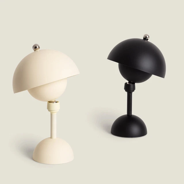 PURE Mira lampe à poser LED, dimmable, noire