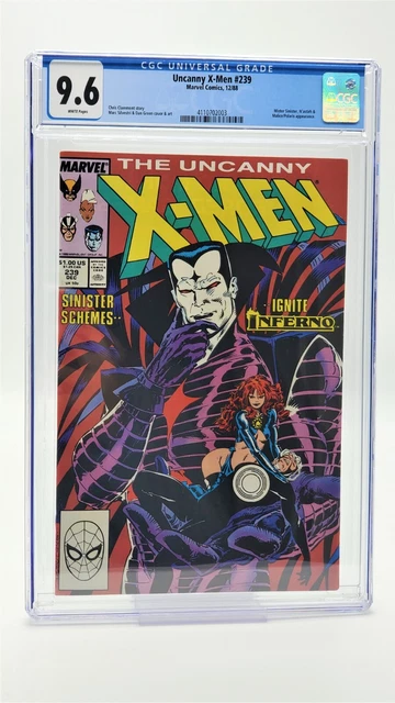 Uncanny X-Men #239 CGC 9.6 (1988) 1st Cover Appearance of Mister Sinister NM