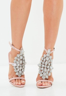 Peace and Love Missguided embelished sandals 6