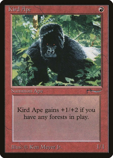 Kird Ape Arabian Nights NM Red Common MAGIC THE GATHERING MTG CARD ABUGames