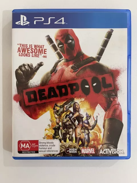 Marvel Dead Pool Deadpool Sony PS3 Playstation 3 RPG Action Adventure Rare  Game