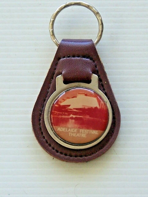 VINTAGE ADELAIDE FESTIVAL Theatre South Australia Souvenir Key Chain ...