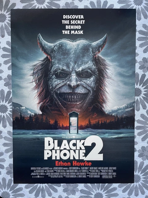 THE BLACK PHONE 2 (2025) A3 Cinema Poster Uk Exclusive Limited Edition ...