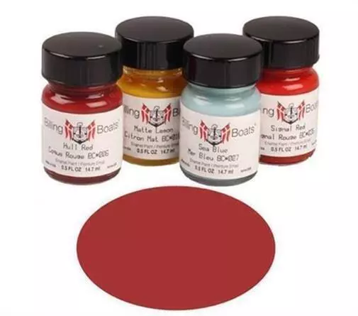 Krick BILLING BOATS Crimson Rouge 22 ML Acrylique Couleurs / BCA021