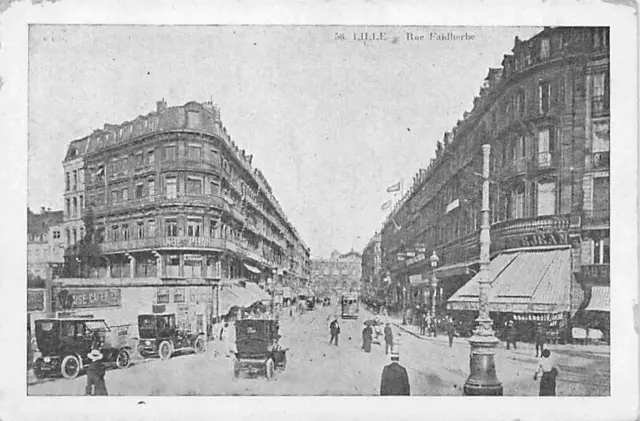 Lille AK Rue Faidherbe CPA 1. WK Feldpost 1915