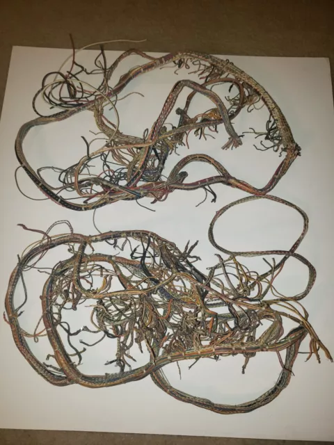 Gottlieb EM Pinball Cloth Covered Wire Harnesses (Approx. Three Pounds)