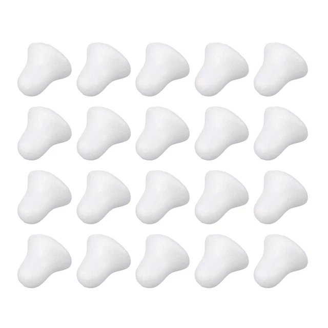 20 piezas Espumas Jingle Bell Modelo Campana Espumas Navidad Hágalo usted mismo Materiales artesanales