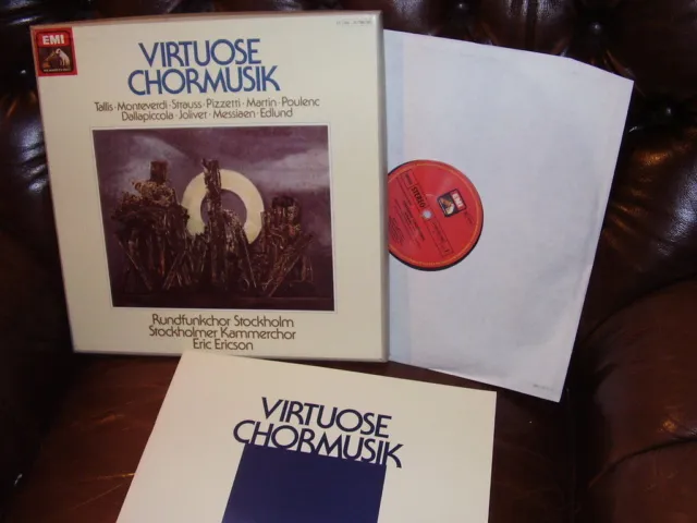 Virtuose Chormusik Rundfunkchor Stockholm ERICSON Box